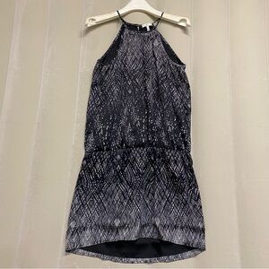Joie Women’s Dress Small 100% Silk Mini Abstract Feminine Dainty Quiet Luxury